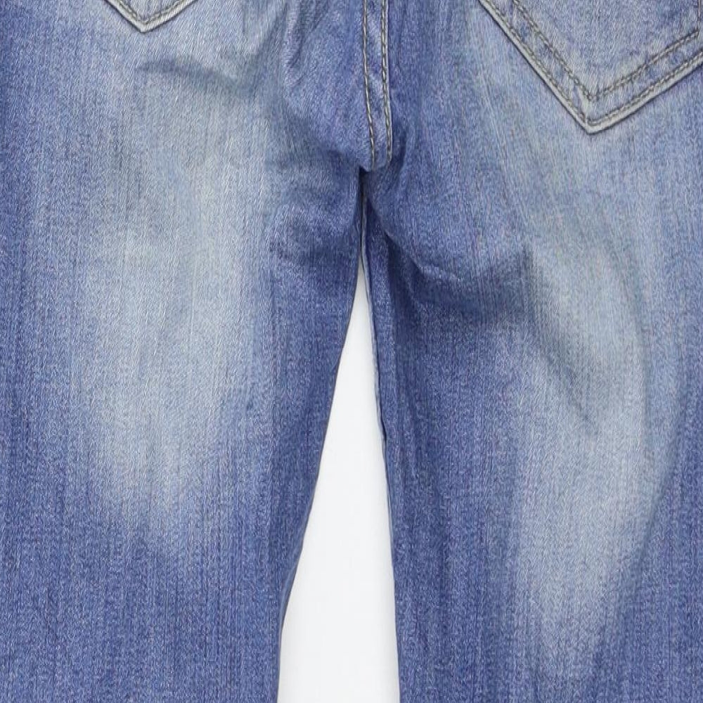 Womens UK Size 6 Diverse Regular Fit Skinny Blue Jeans