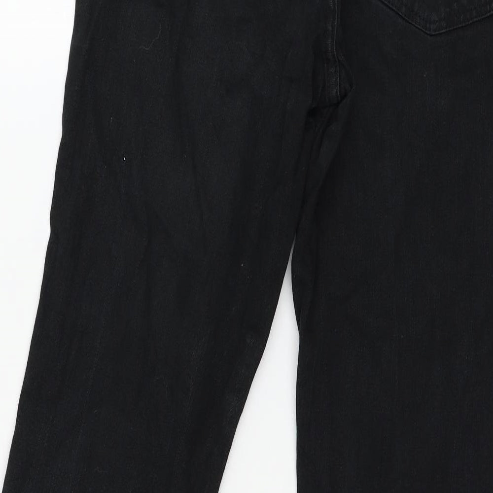 b.young Womens Black Denim Straight Jeans Size 29 in L32 in