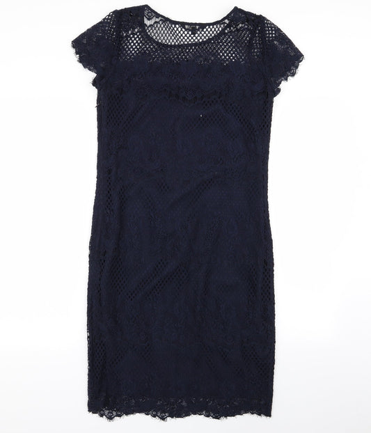 NEXT Womens Blue A-Line Size 8