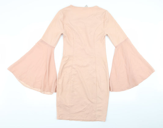 bodyflirt Womens Pink A-Line Size XS