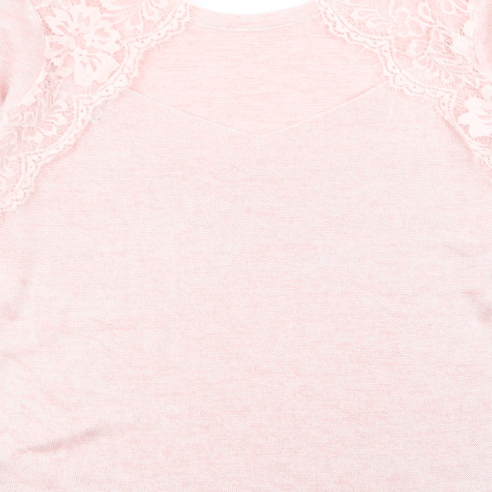 TU Womens Pink Pullover Jumper Size 12