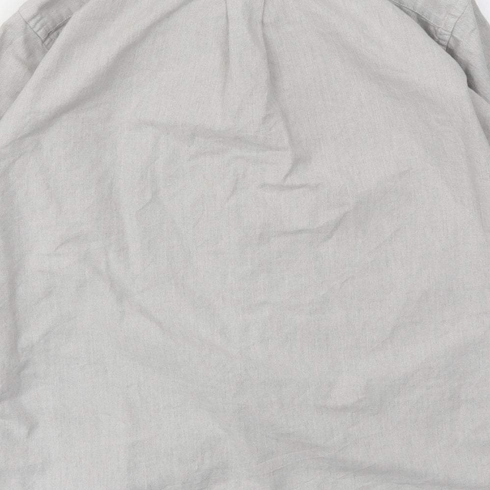 Preworn Mens Grey T-Shirt Size S