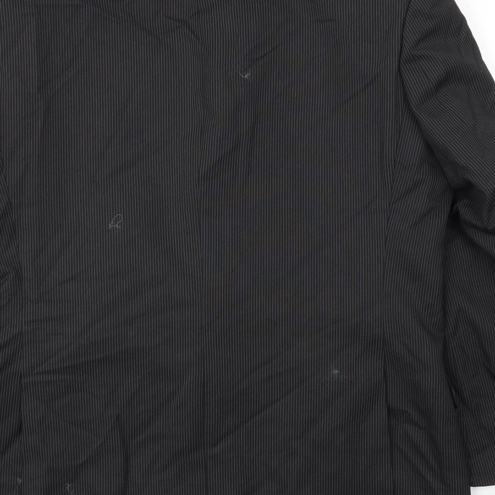 Mens UK Size 40 Preworn Regular Black Suit Jacket
