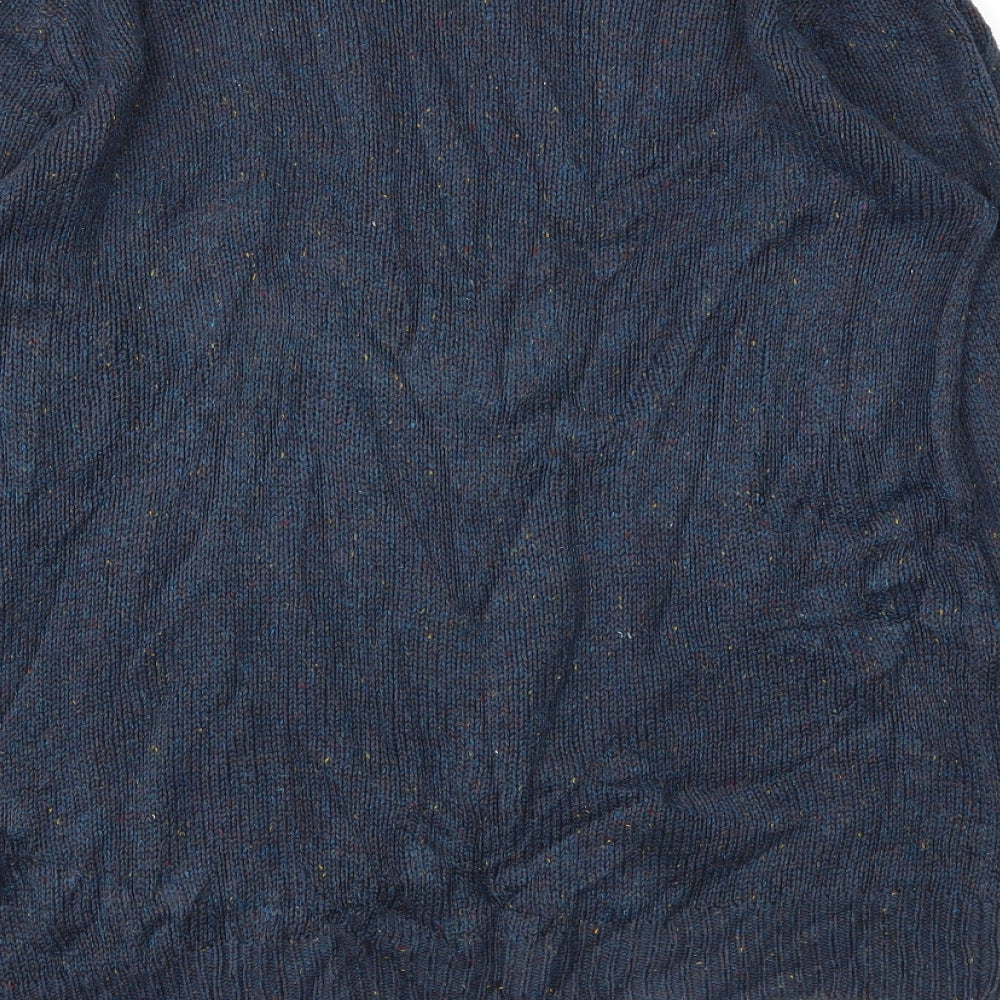 Mens UK Size M Cedar Wood State Blue Pullover Sweatshirt