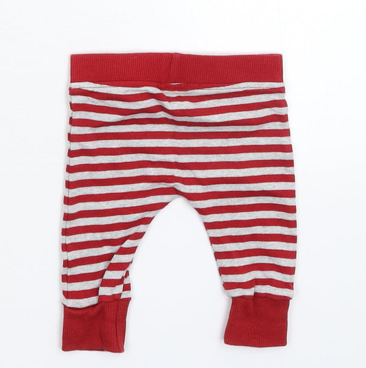 George Baby Multicoloured Striped Sweatpants Trousers Size 0-3 Months