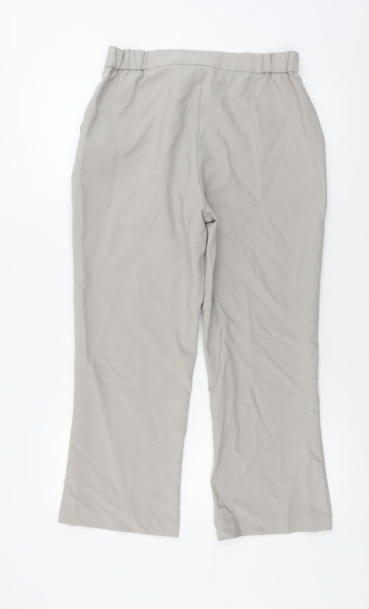 Womens UK Size 30 in Damart Regular Fit Beige Trousers