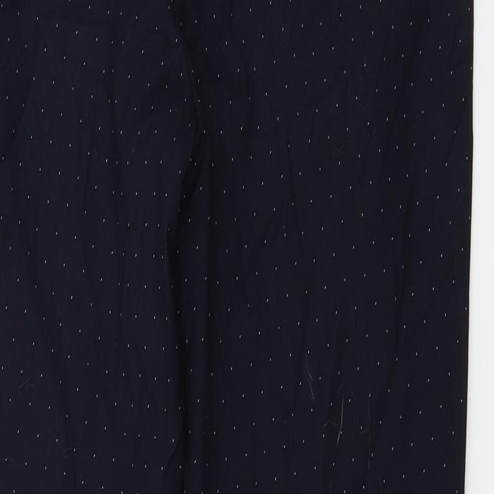 Womens UK Size 8 NEXT Regular Fit Blue Trousers