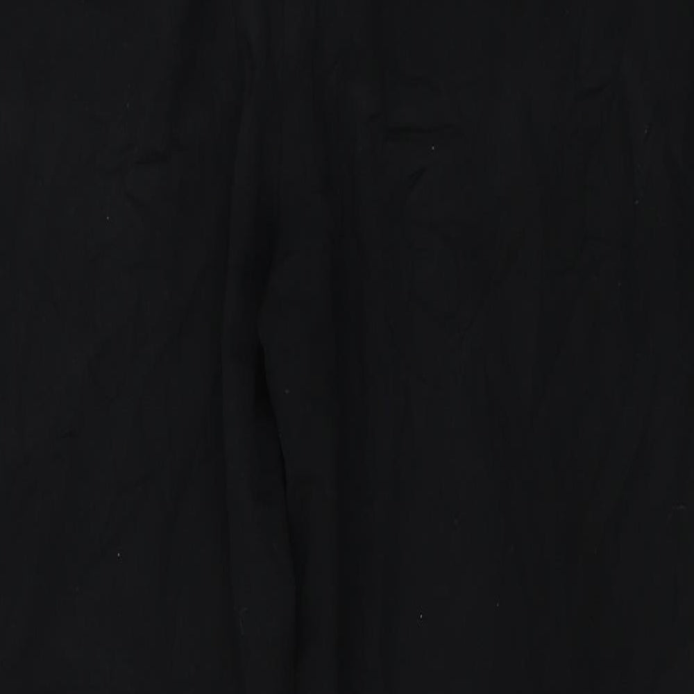 Womens UK Size 14 Marks and Spencer Regular Fit Black Trousers
