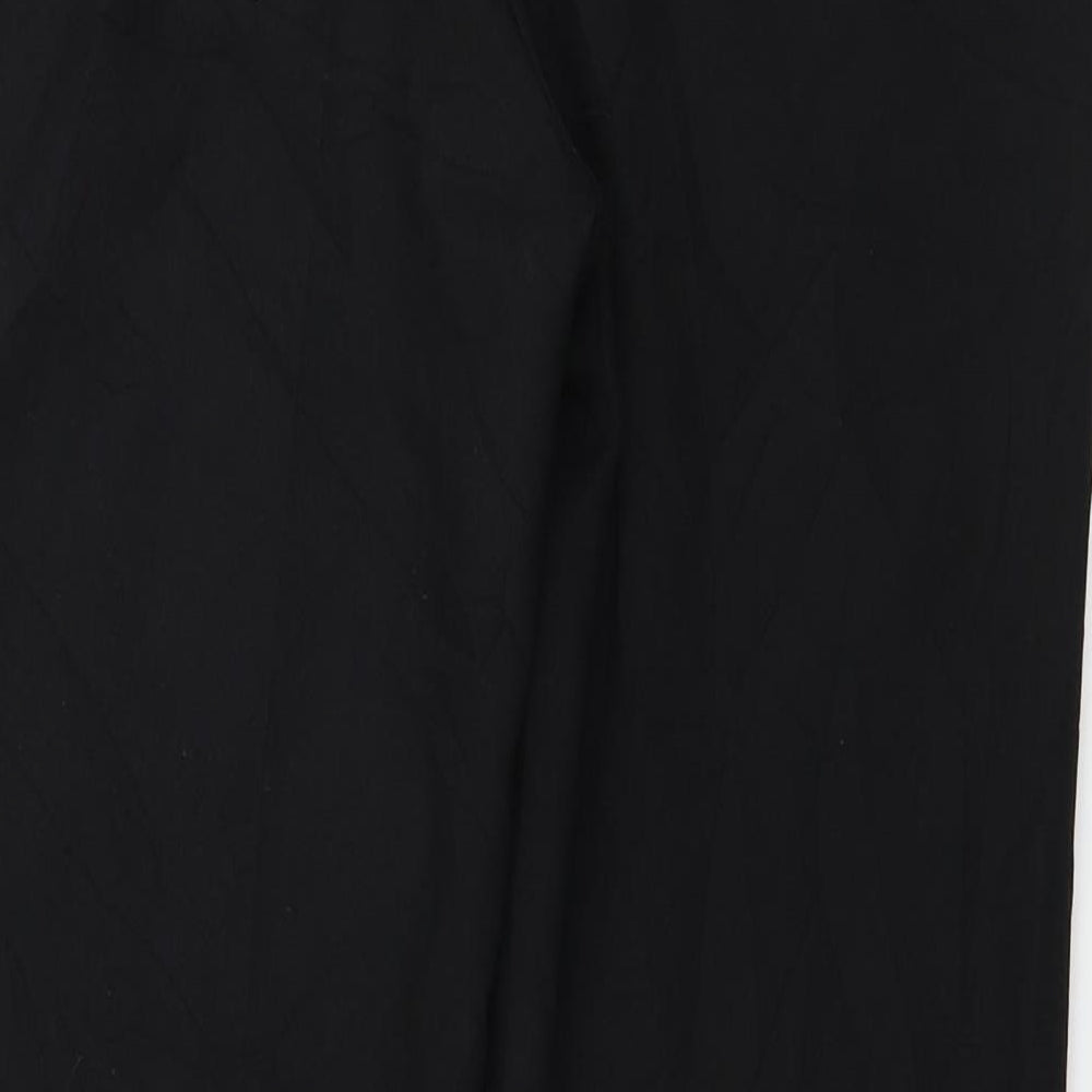 F&F Womens Black Trousers Size 10 L24 in