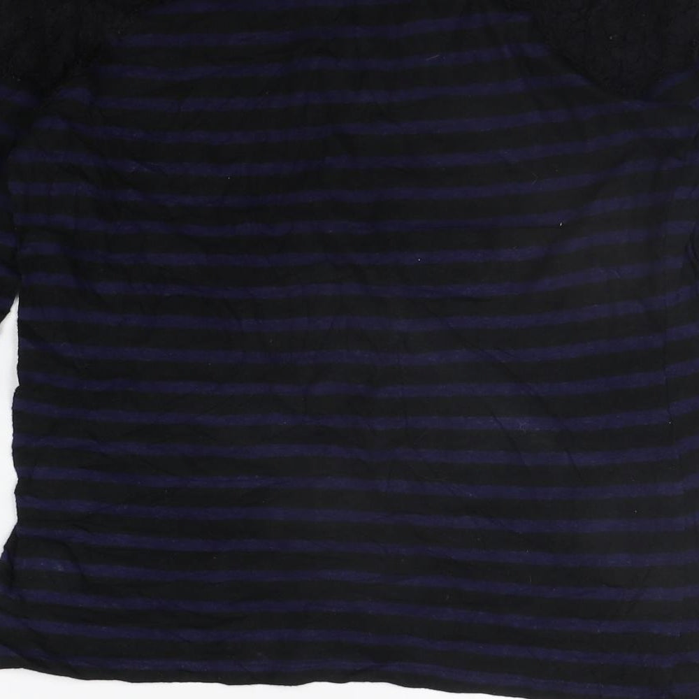 Womens UK Size S Gap Blue Basic T-Shirt