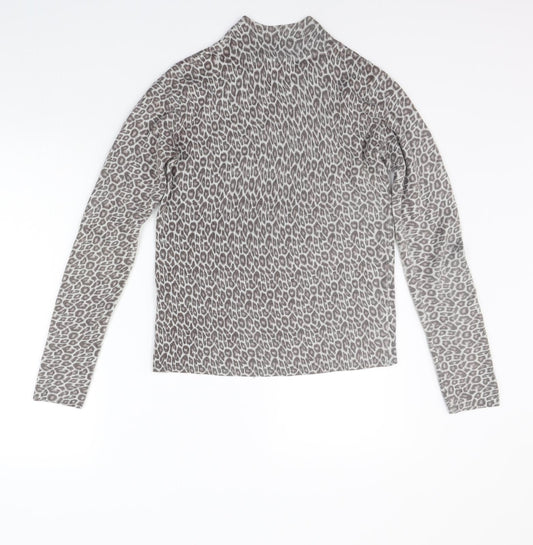 Primark Womens Animal Print Pullover Jumper Size 10