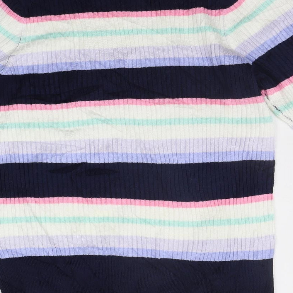 Womens UK Size 14 Marks and Spencer Multicoloured Pullover Jumper