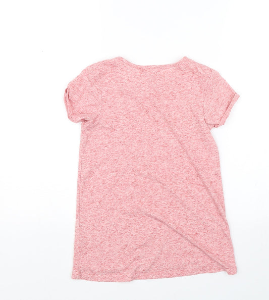 TU Girls Pink Basic T-Shirt Size 9 Years