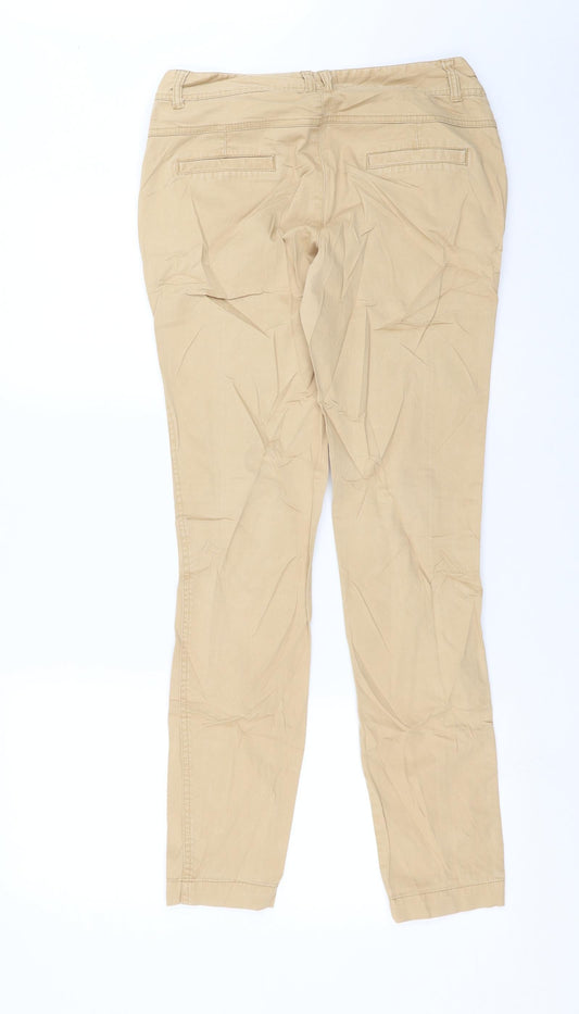 Miso Womens Beige Trousers Size 8 L30 in