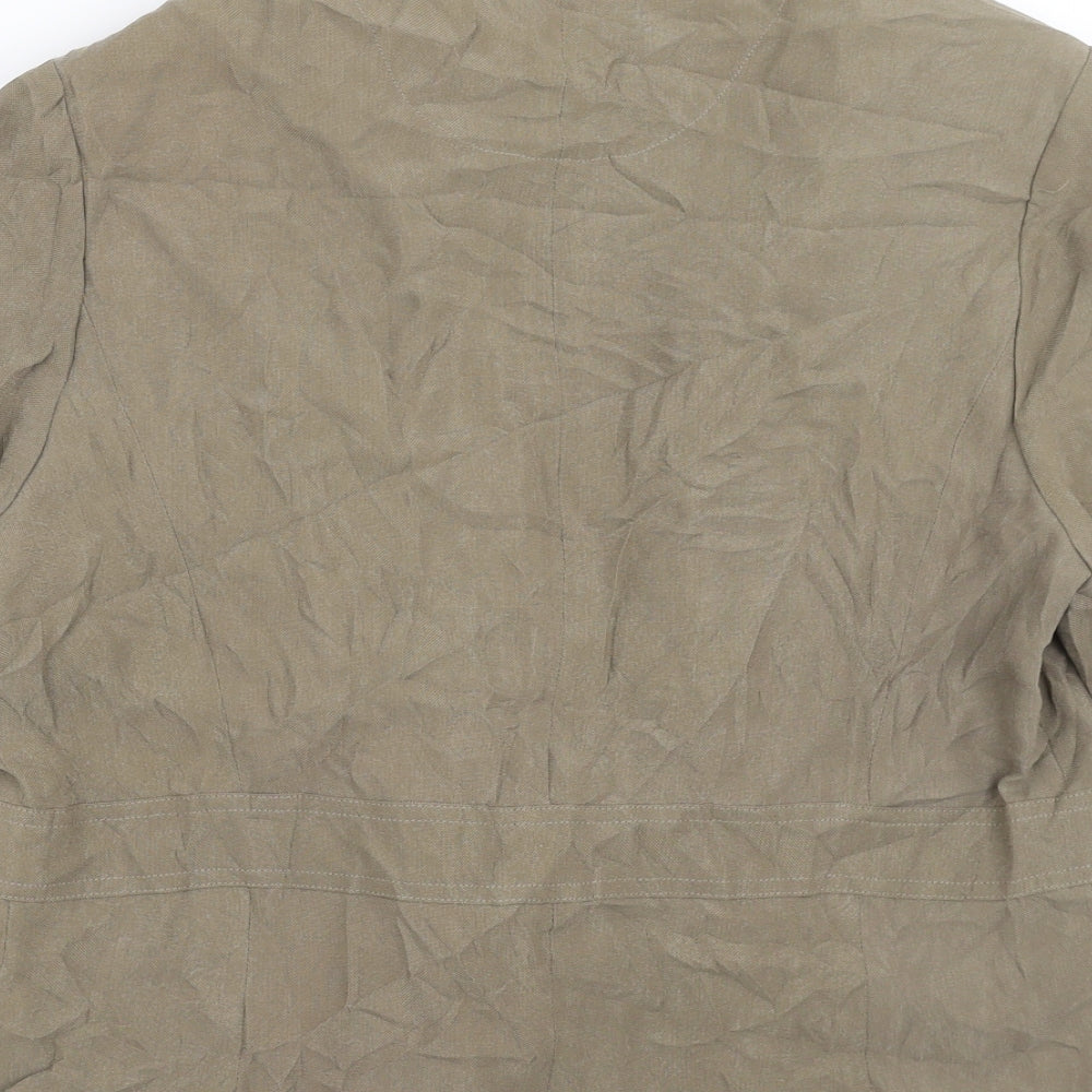 Womens UK Size 10 Country Casuals Green Jacket