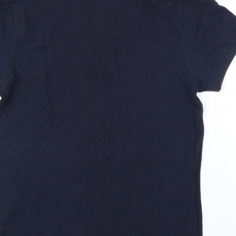 George Mens Blue Polo Size M