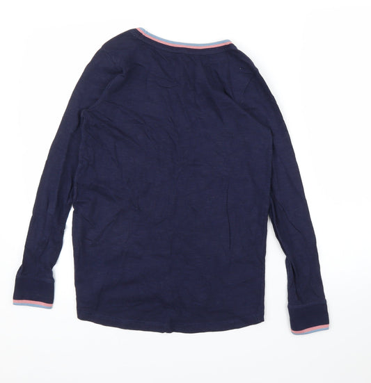 Womens UK Size 8 NEXT Blue Basic T-Shirt