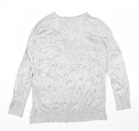Primark Womens Grey Pullover Jumper Size 4