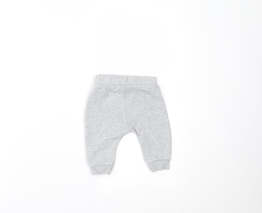 George Baby Grey Cropped Trousers Size 0-3 Months
