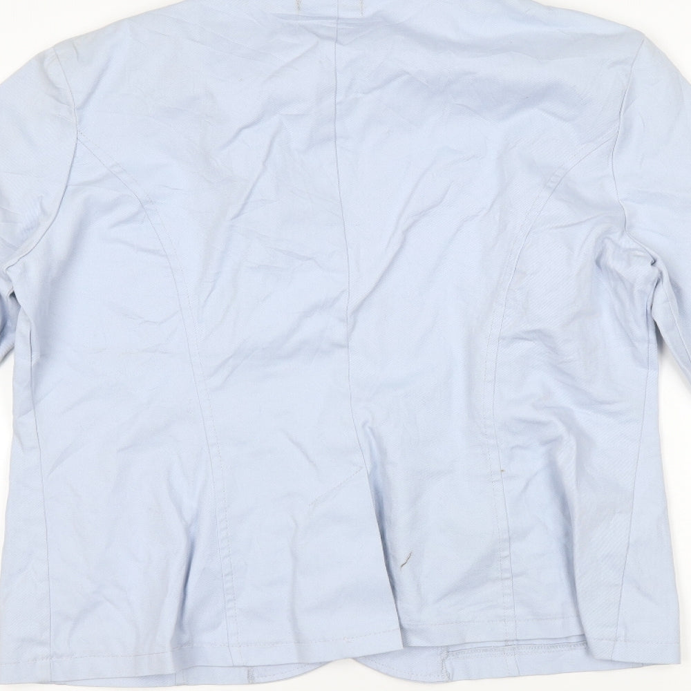 Why Not Womens Blue Jacket Size 12