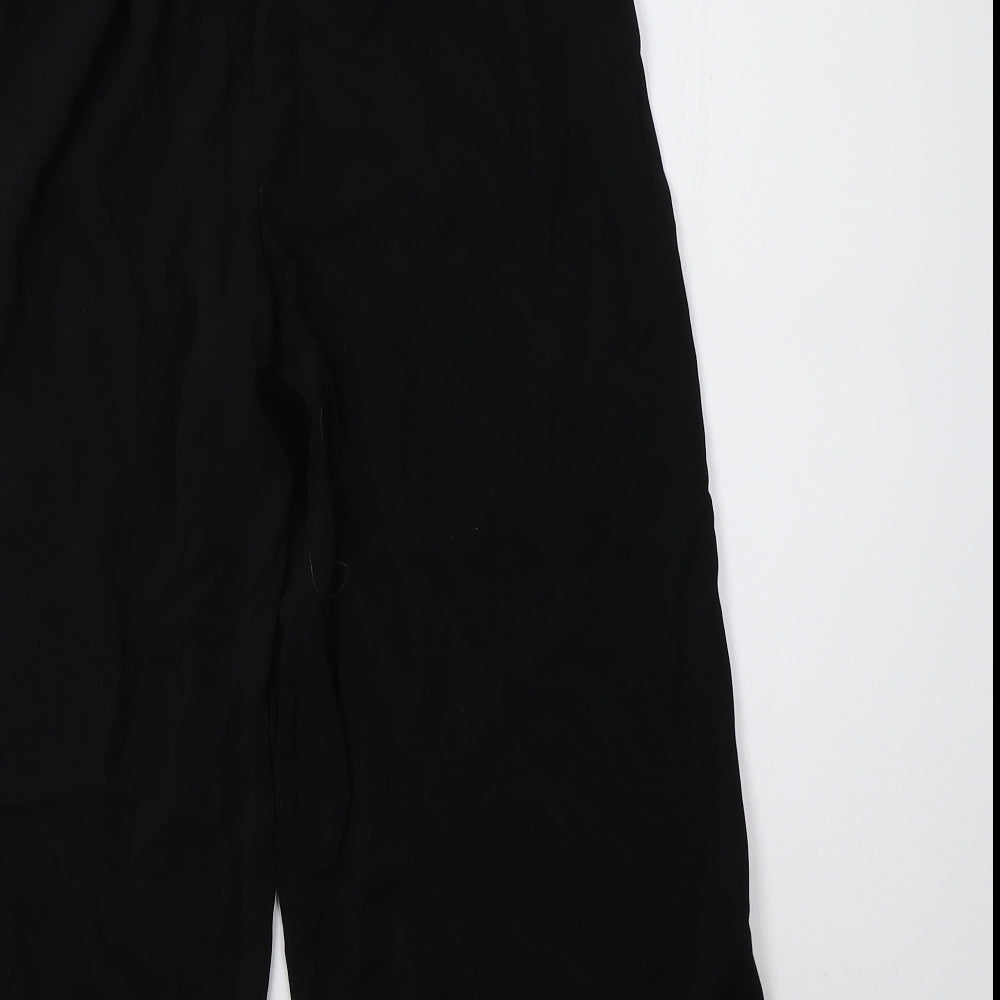 New Look Womens Black Trousers Size 8 L26 in