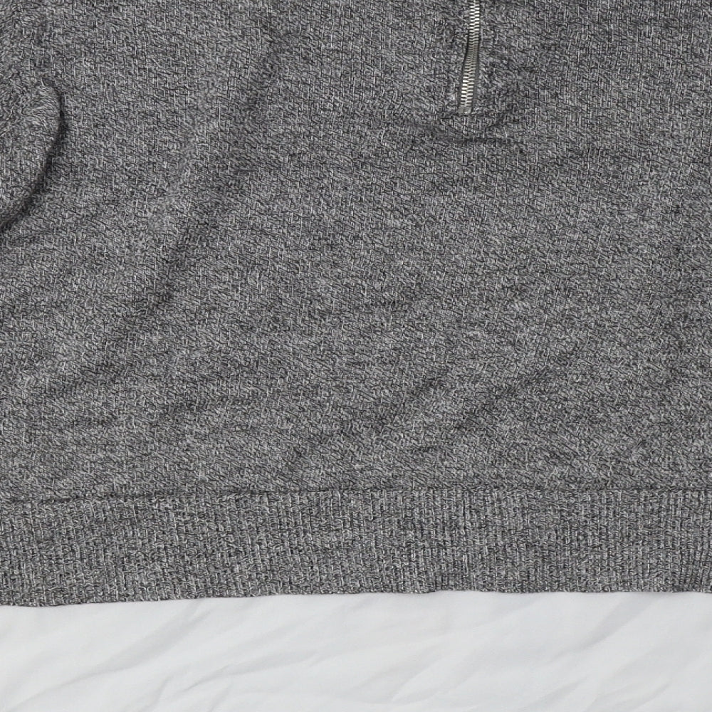 Primark Womens Grey Knit Pullover Jumper Size 10