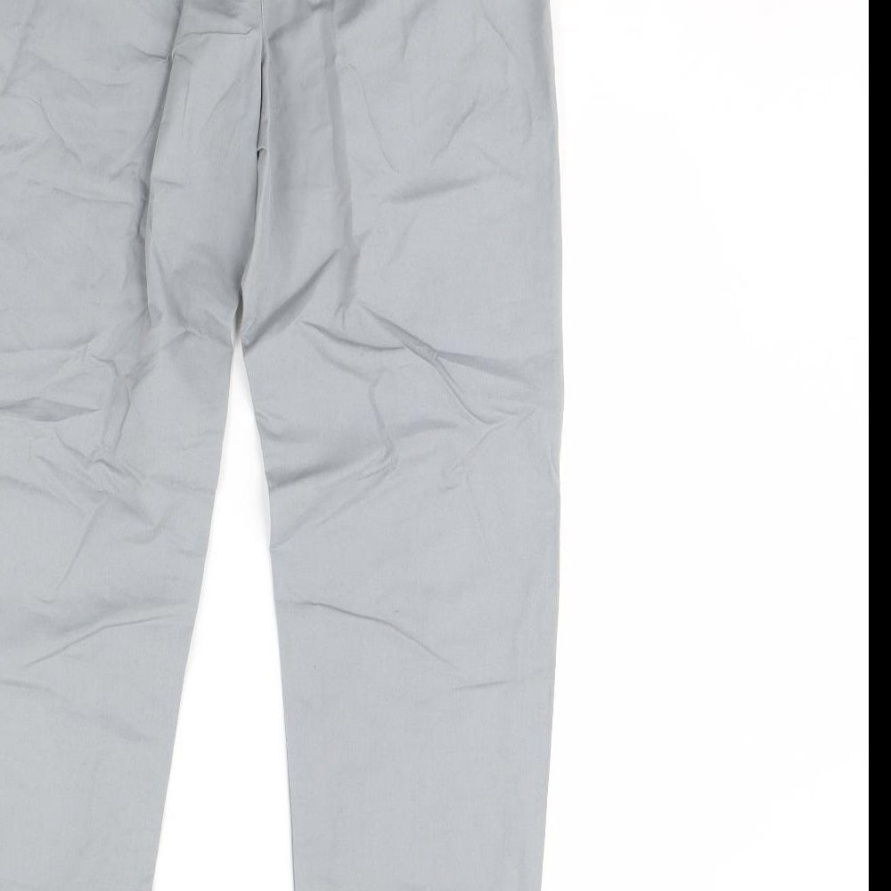 Womens UK Size 32 in Preworn Regular Fit Blue Trousers