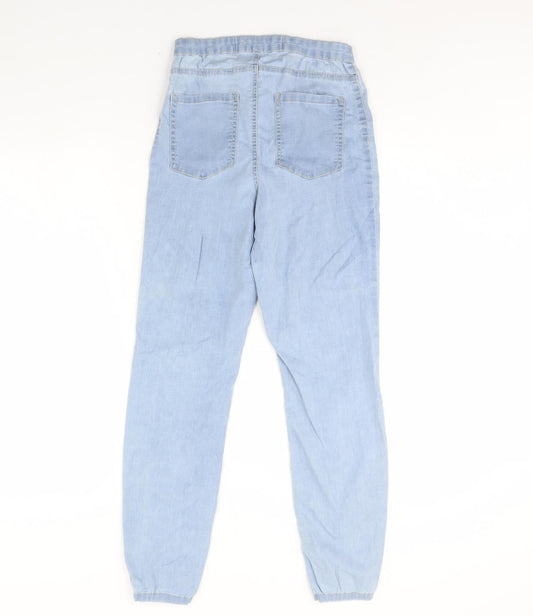 Denim & Co. Womens Blue Denim Skinny Jeans Size 10 L29 in