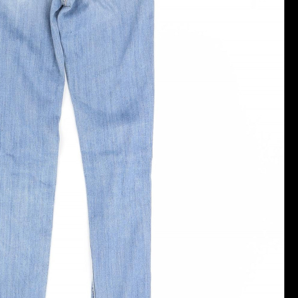 Womens UK Size 26 in Preworn Regular Fit Straight Blue Jeans
