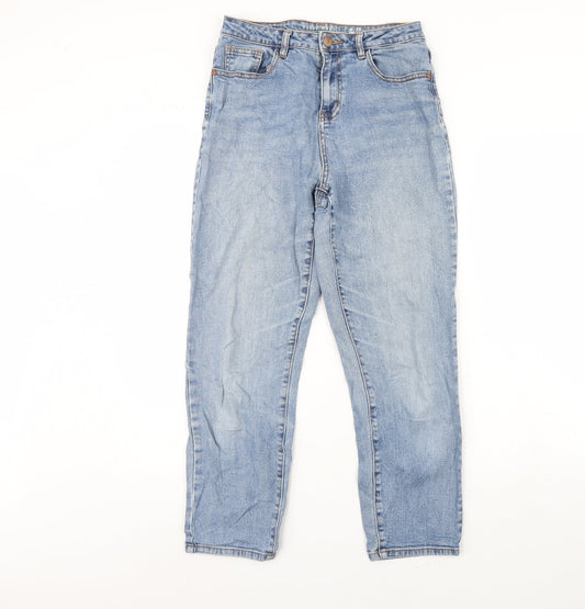 Noisy May Womens Blue Denim Straight Jeans Size 26 in L32 in