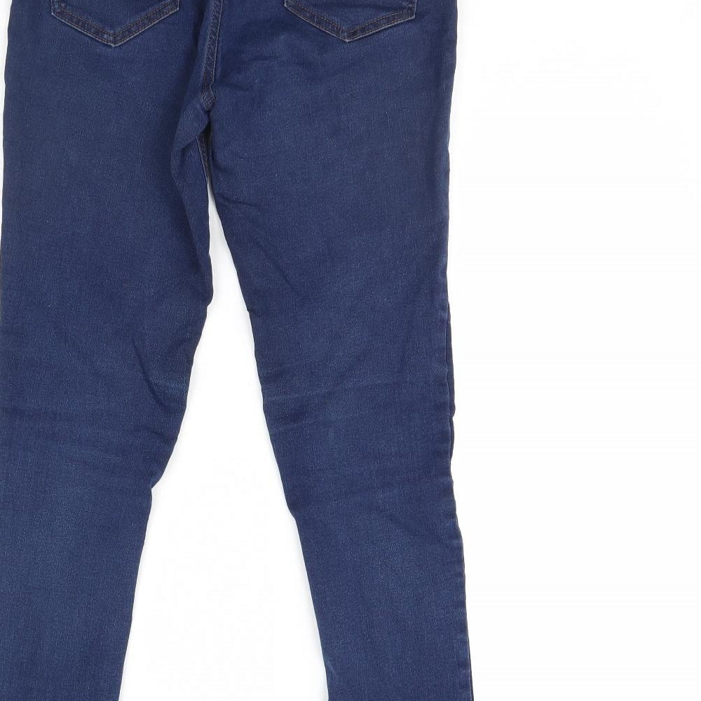 George Womens Blue Denim Skinny Jeans Size S L25 in