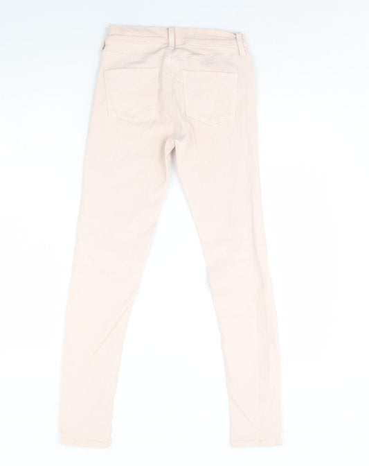 FC Jeans Womens Pink  Denim Skinny Jeans Size 6 L28 in