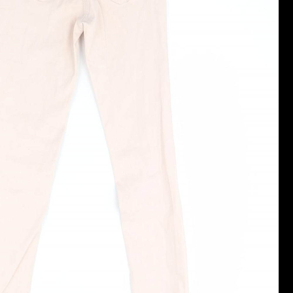 FC Jeans Womens Pink Denim Skinny Jeans Size 6 L28 in