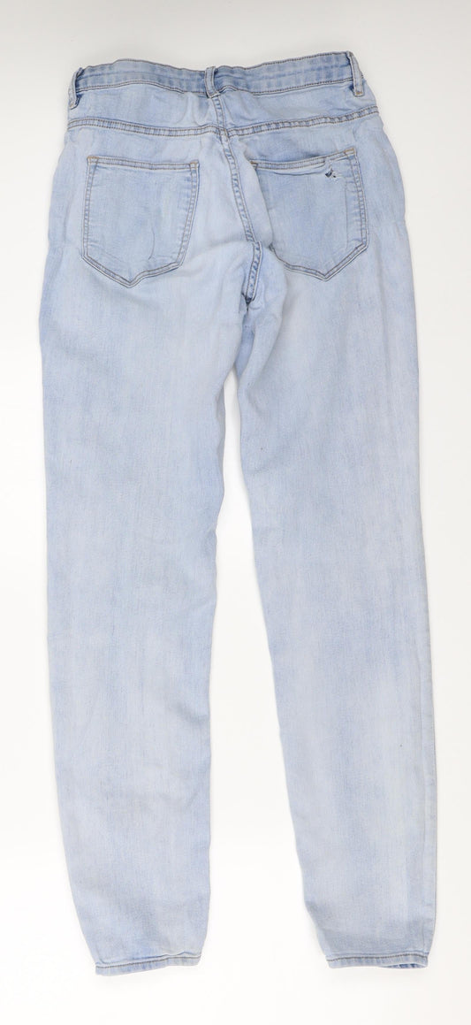 H&M Womens Blue Straight Jeans Size 36 L29 in
