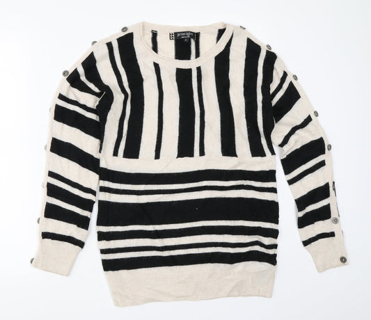 Womens UK Size 8 Principles Beige Pullover Jumper