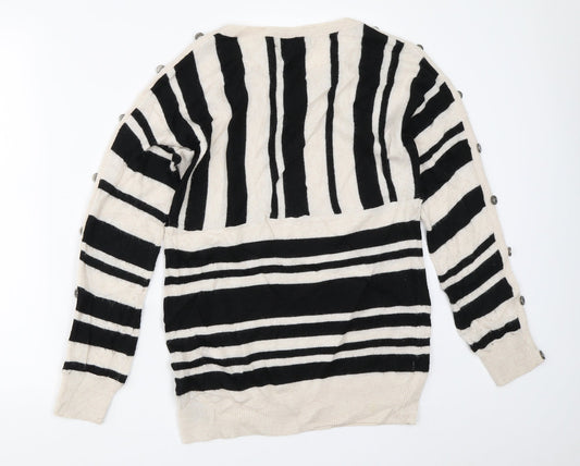 Womens UK Size 8 Principles Beige Pullover Jumper