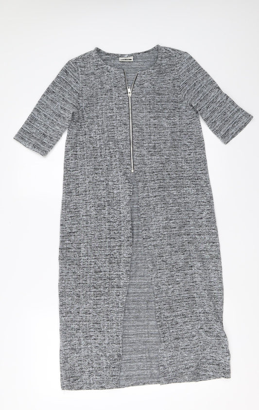 Womens UK Size S Noisy may Grey Cardigan Jumper