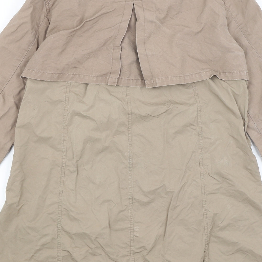 Womens UK Size 8 Gap Brown Overcoat