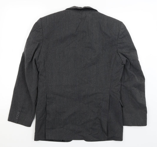 Mens UK Size S Classics Regular Grey Suit Jacket