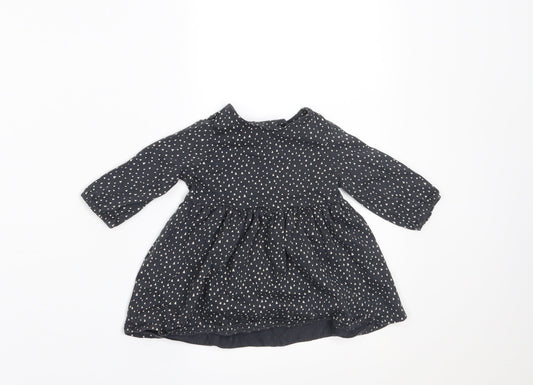 NEXT Girls Grey Geometric A-Line Size 0-3 Months