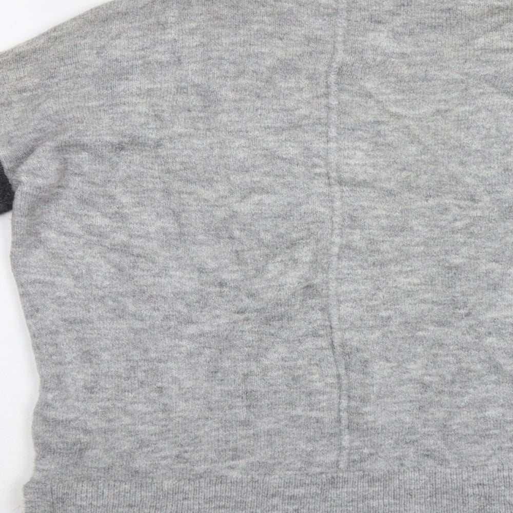 Womens UK Size S M&S Grey Pullover Jumper
