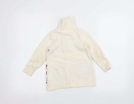 Gap Girls White Jacket Coatigan Size 2 Years