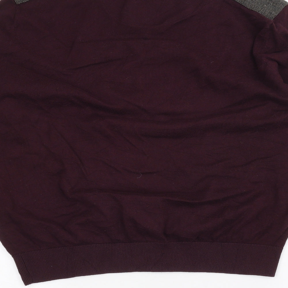 Burton Mens Red Pullover Jumper Size M