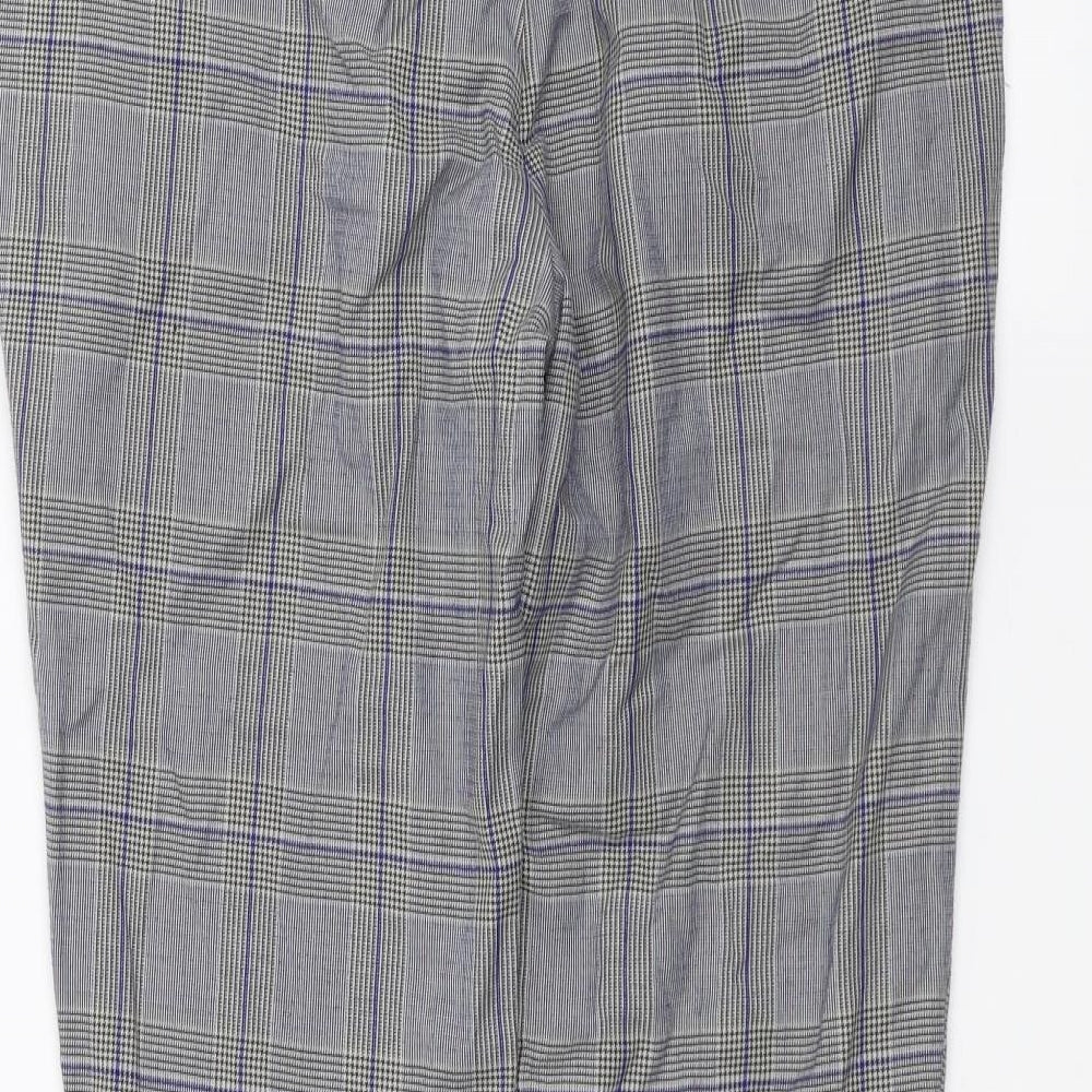 Womens UK Size 32 in Preworn Regular Fit Grey Trousers
