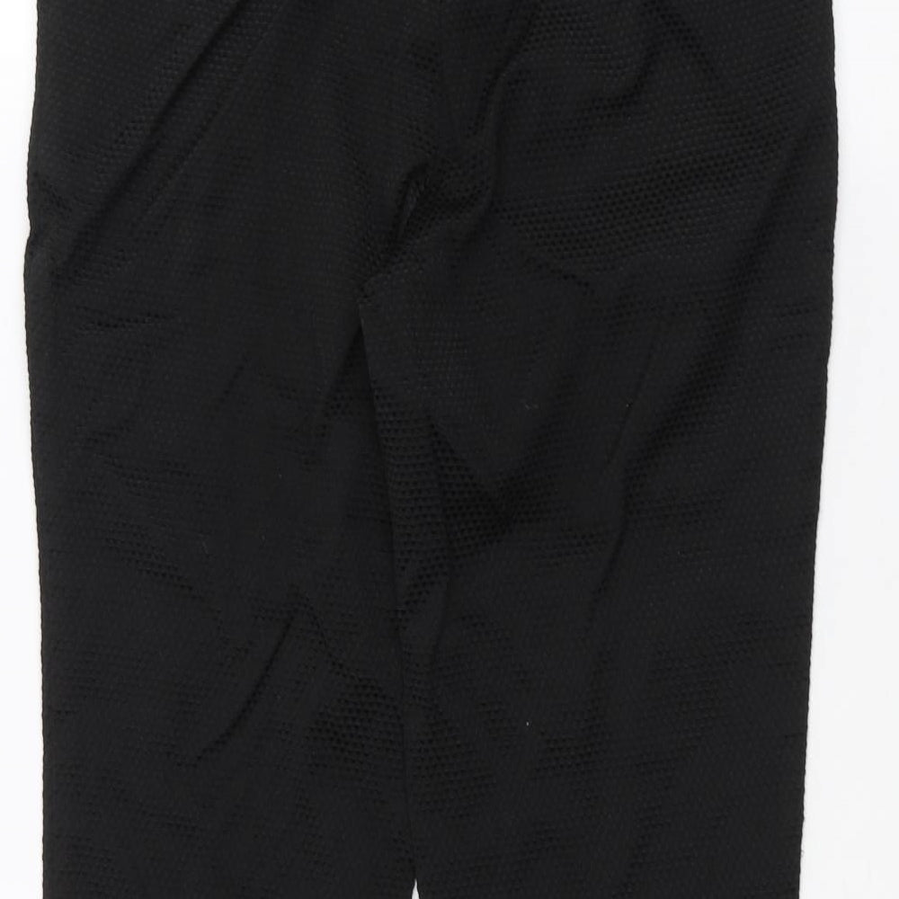Womens UK Size 10 Atmosphere Regular Fit Black Trousers