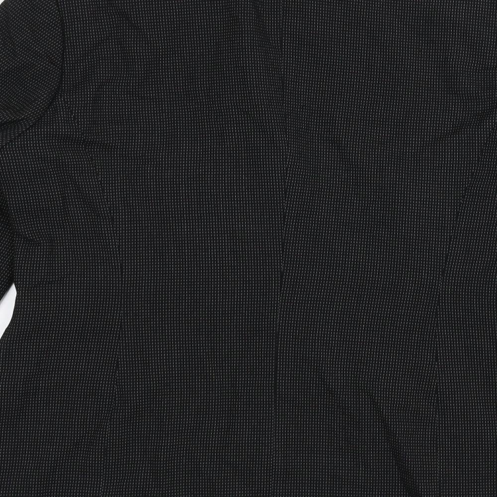 Womens UK Size 12 Bianca Black Jacket