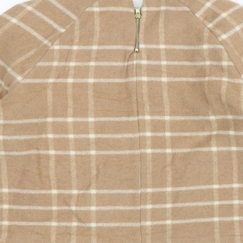 Womens UK Size 10 Monoprix Brown Pullover Jumper