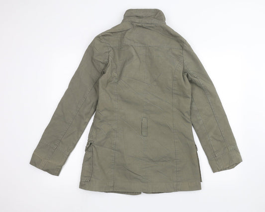 E-vie Womens Green Jacket Size 8