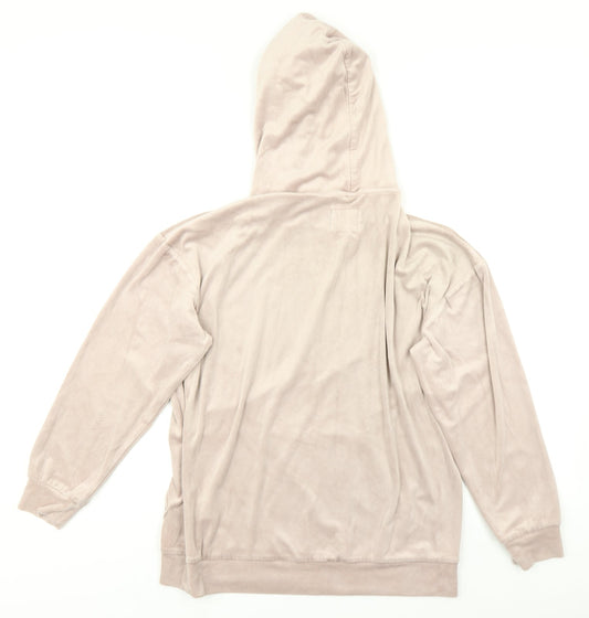 Womens UK Size S NEXT Pink Pullover Hoodie
