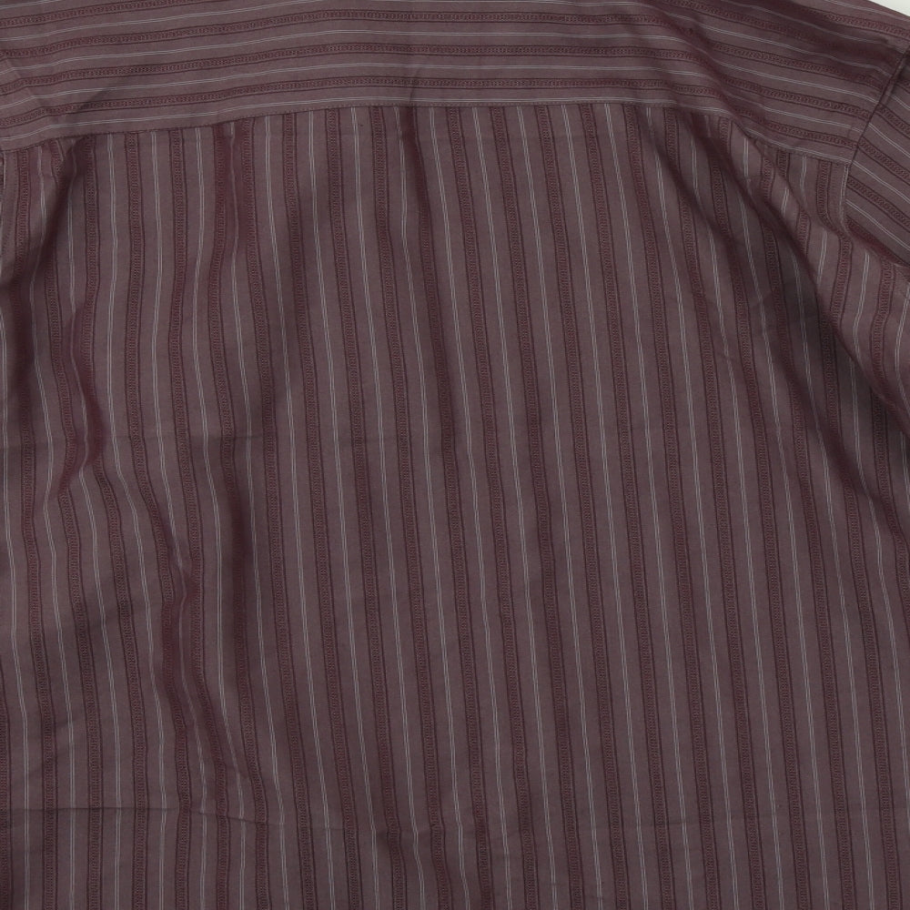 Springfield Mens Multicoloured Striped Button-Up Size L